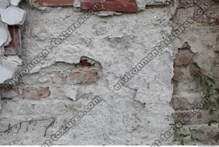 wall plaster damaged